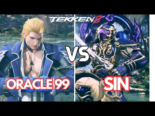 Tekken 8 ORACLE 99 (Steve) vs SIN (Yoshimitsu)| High Level Gameplay