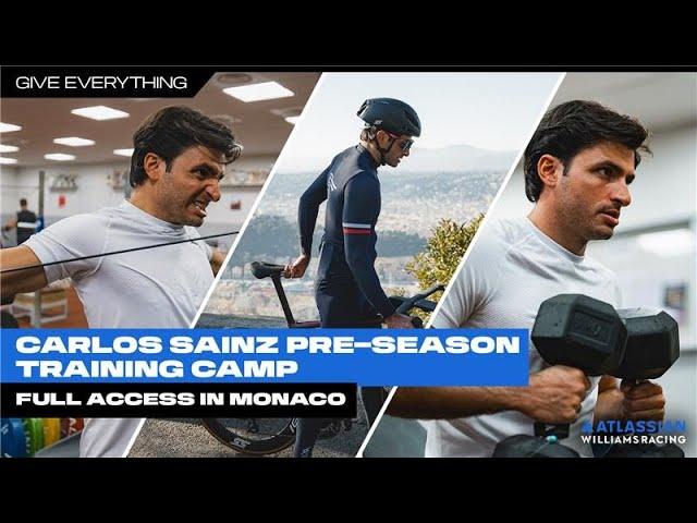 BEHIND THE SCENES OF CARLOS SAINZ TRAINING! | GIVE EVERYTHING