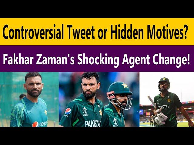 Fakhar Zaman's Agent Drama: What's Really Happening?