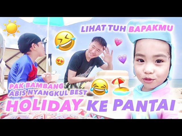 AKHIRNYA MAIN KE PANTAI BAWA BEKAL BESTIE MANTAP BANGET