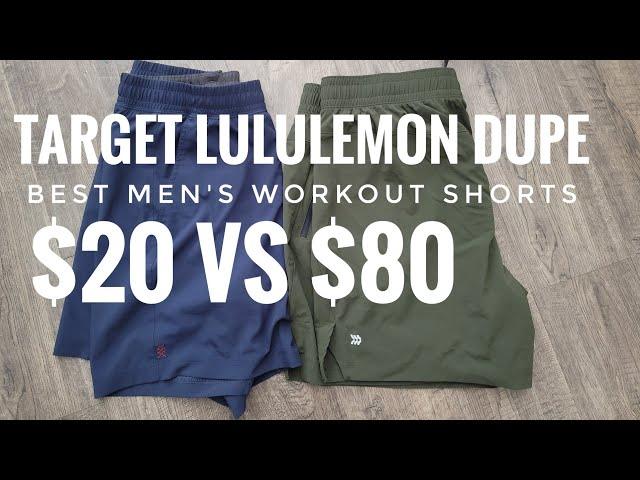 Target All in Motion Shorts LULULEMON DUPE Best Mens Workout Running Summer Review