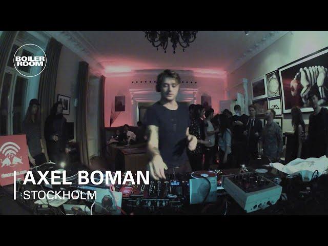 Axel Boman Boiler Room Stockholm x Red Bull Music Academy DJ Set