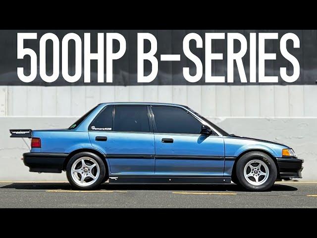 500hp Honda B-Series “Family Sedan” is DIALED IN!