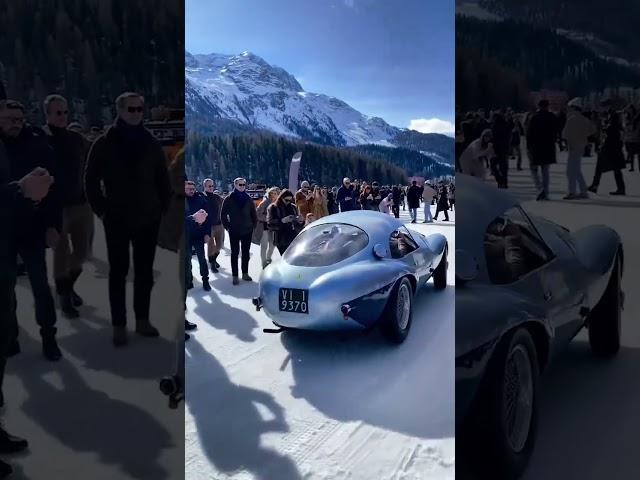 St. Moritz Cars ️ #switzerland #stmoritz #luxurytravel #shorts