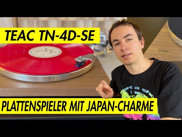 TEAC TN-4D-SE: Plattenspieler mit Direktantrieb aus Japan im Test