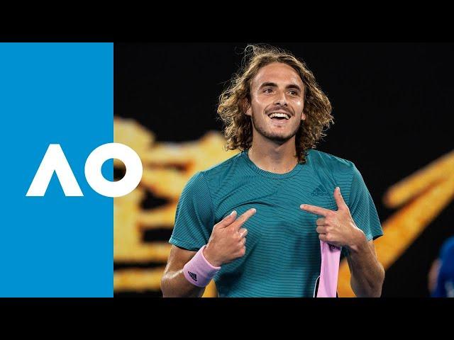 Stefanos Tsitsipas vs Roger Federer | Australian Open 2019 R4 Highlights