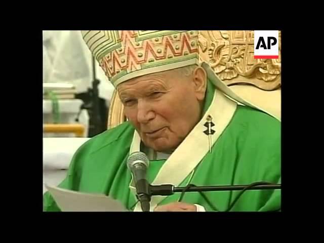 CUBA: HAVANA: POPE JOHN PAUL II DELIVERS FAREWELL MASS UPDATE