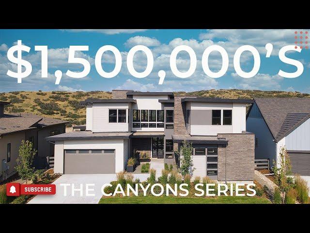 INSIDE A 5 BDRM INFINITY MODEL HOME IN THE CANYONS AT CASTLE PINES | NEAR DENVER, CO | NEW HOME TOUR