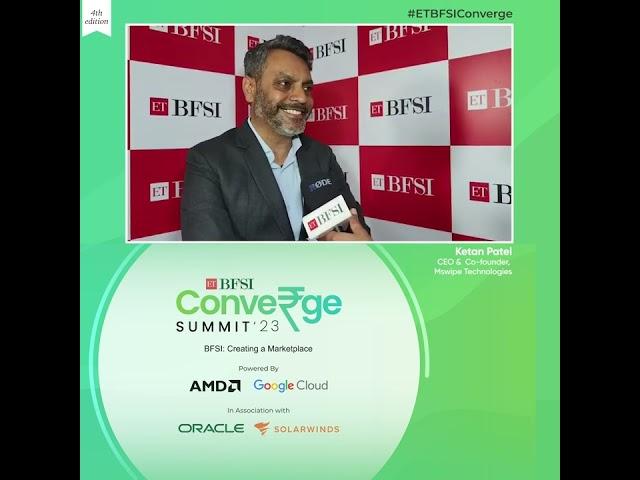 Ketan Patel CEO & Co founder, Mswipe Technologies at ETBFSIConverge