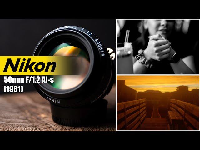 Nikon 50mm f/1.2 AIs Vintage Lens Review Nikon Z6 ProRes Raw