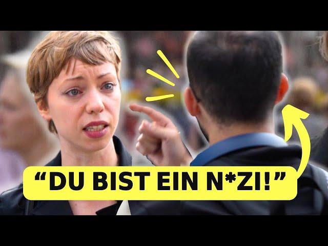 Er frisst Tierkinder und nennt mich Antisemitin