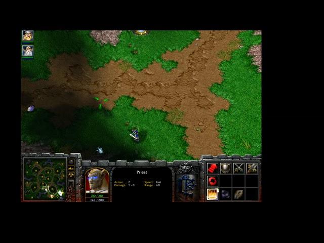 WarCraft 3 Beta Human Gameplay