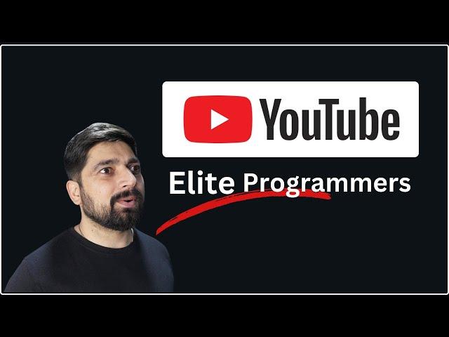 Elite youtube programmers