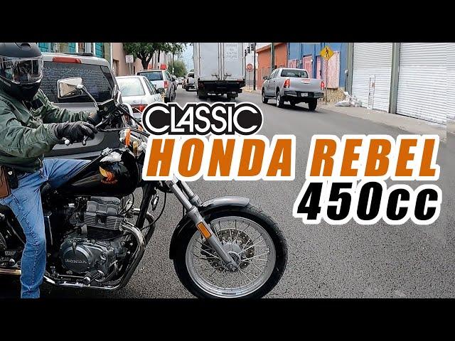 HONDA REBEL 450cc / TODO UN CLÁSICO