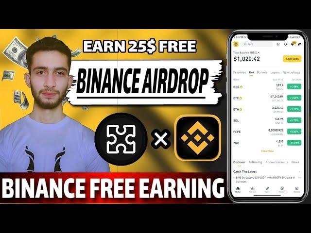 Earn Free money by Binance|| Earn Money without Investment