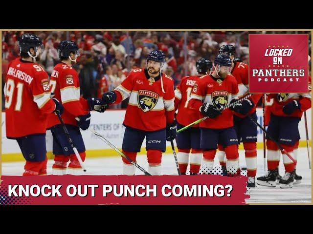 Time For The Knockout Punch! Panthers Look To Clinch Eastern Conference Berth Tonight In Sunrise!