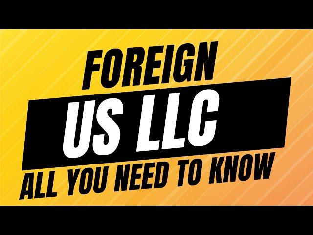 Watch This Before Forming A US LLC as a Non US Resident