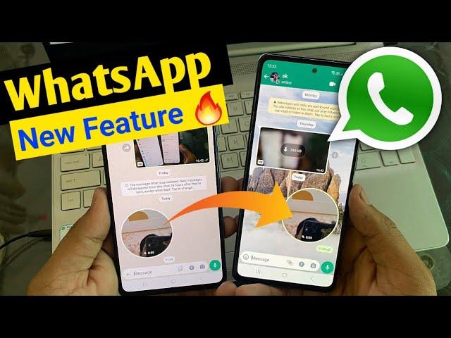 Whatsapp New "VIDEO MESSAGE" Feature | whatsapp new feature | whatsapp new update