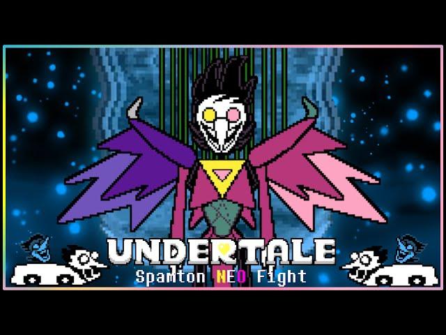 Undertale - Spamton NEO Fight | UNDERTALE Fangame | All Ending