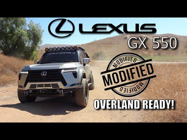 Lexus GX550 Modified and Ready for EXTREME Offroading! The Over-Landing Trail Capable Luxury SUV!