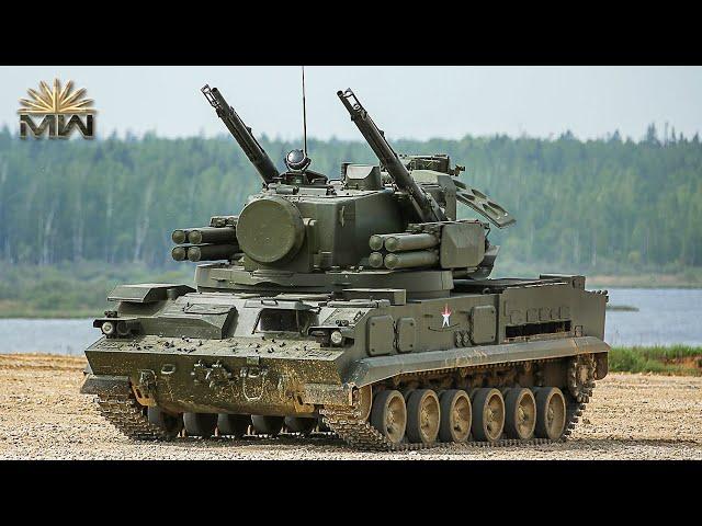 Russian "TUNGUSKA-M" 2K22M Gun Missile Air Defense System