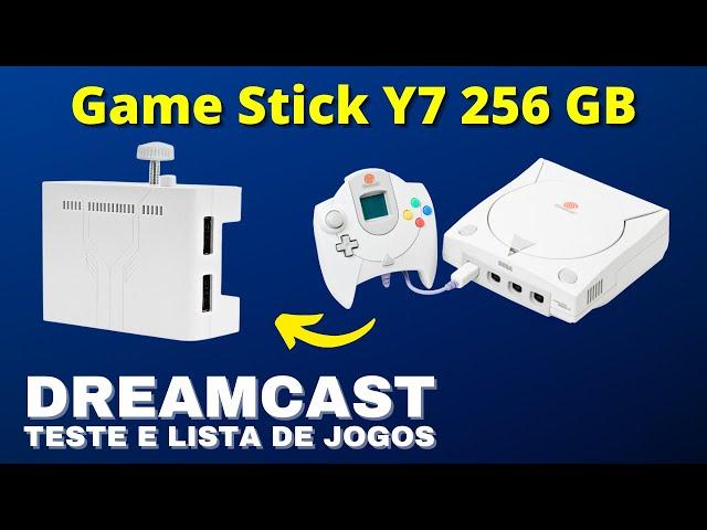 Como Rodam os Jogos do Dreamcast no Novo Game Stick Y7? - Lista de Games e Testes