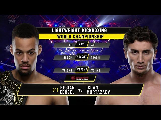 Regian Eersel vs. Islam Murtazaev | ONE Championship Full Fight