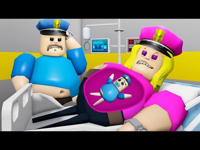 BARRY WIFE PREGNANT in BARRY'S PRISON RUN! New Scary Obby (#Roblox)