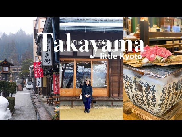 Takayama / Japan travel vlog / old town in Gifu / little Kyoto of Hida / local food and market