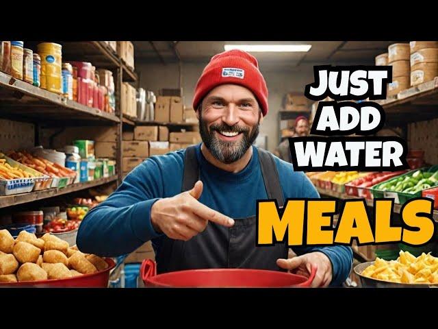 5 'Just Add Water' Survival Foods To Stockpile in Your Prepper Pantry