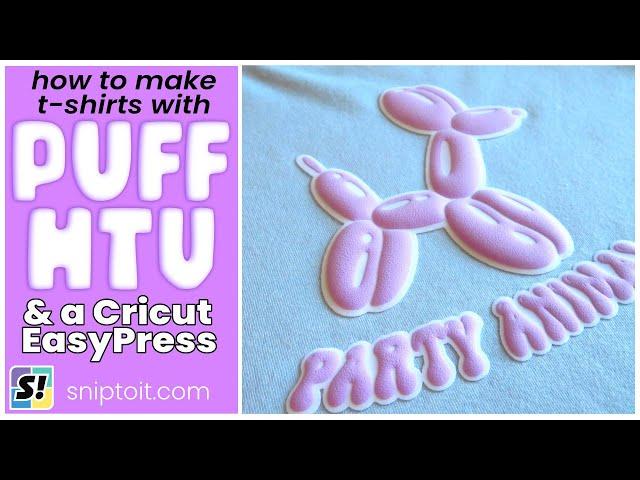 Puff Vinyl with a Cricut EasyPress: A Complete Guide!