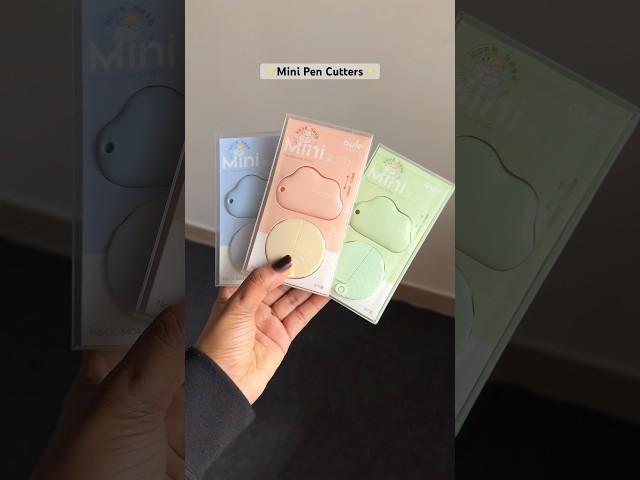 Cloud Pen Cutter Set #pen #cutter #stationery #officesupplies #stationary #kawaii #shorts