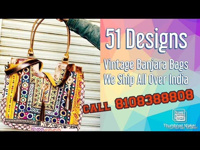 #vintagebanjarabags #shoppingsity #mihiirshailendra #shailendrajashanmal #madewithloveinindia