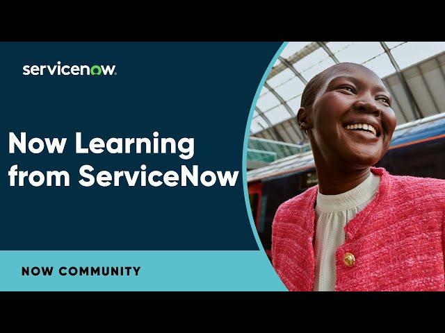 Now Learning from ServiceNow