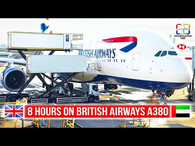 TRIP REPORT | Perfect Flight on British Airways Beast! | London to Dubai | British Airways A380