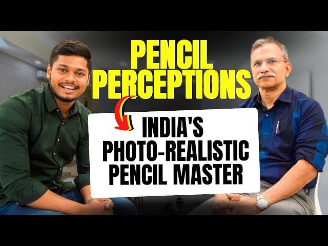 India's Photo Realistic Pencil Master Ft. Sadashiv Sawant | Sanky Vlogs