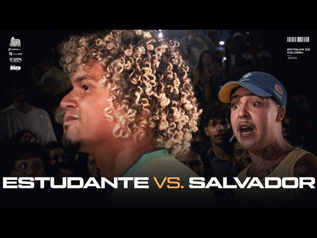 (DUELO DE LENDAS) ESTUDANTE X SALVADOR (SP) - SEGUNDA FASE - BATALHA DO COLISEU - EDIÇÃO #203