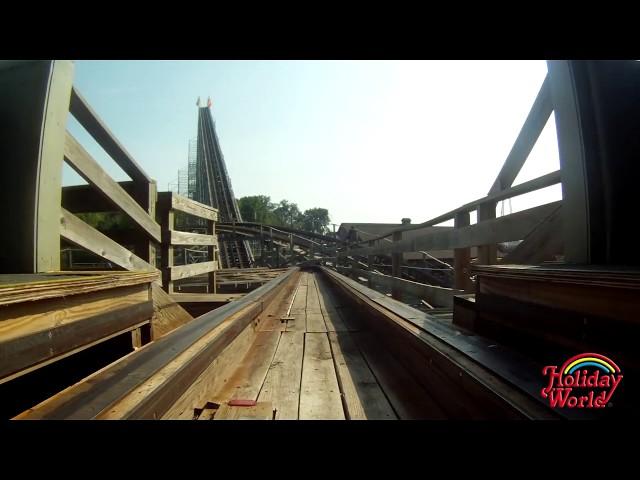 The Voyage wooden roller coaster | Holiday World Theme Park