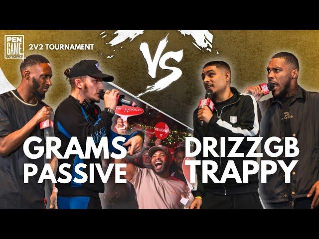 DRIZZGB & TRAPPY vs GRAMS & PASSIVE | PenGame Rap Battle 2024