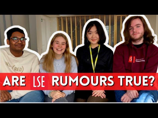 ANSWERING YOUR ASSUMPTIONS ABOUT LSE // ASKING FIRST YEARS WHETHER THE LONDON UNI RUMOURS ARE TRUE!!