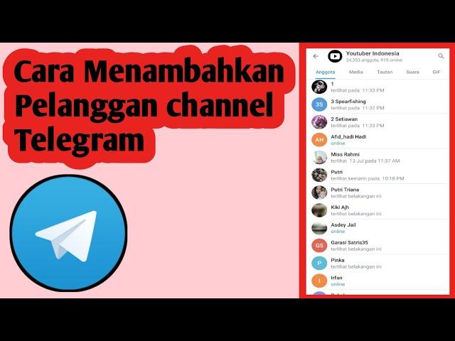 Cara Cepat Menambah Pelanggan Channel Telegram