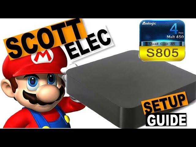 ScottELEC Retro Gaming System Initial Setup Guide: MXQ S805 LibreELEC System