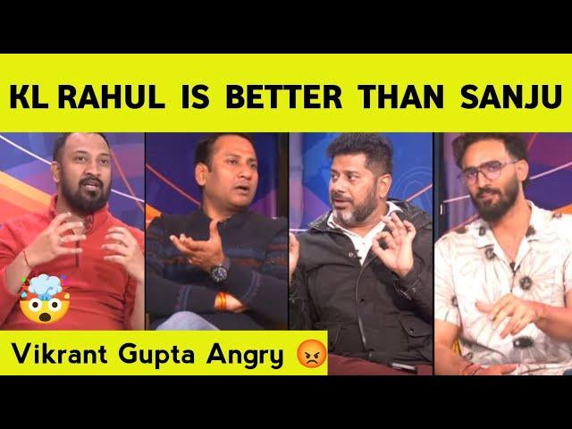 Vikrant Gupta Vs Rahul Rawat Heated argument on champion trophy squad | sports Tak