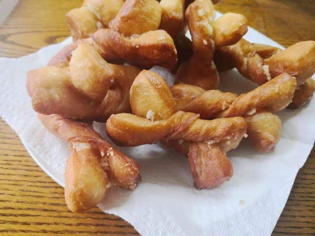 马耳朵 福州小吃 家庭版 ｜ Chinese fried dough pastry- horse ear