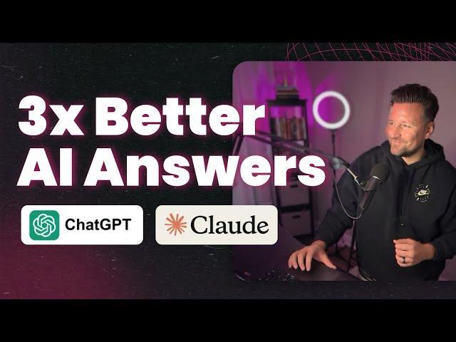 This Simple AI Hack Makes ChatGPT 3x Smarter (Super Easy)