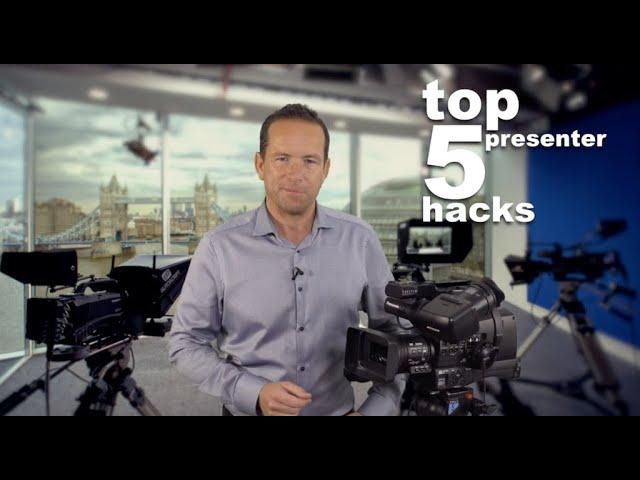 TV Presenter Training, Top Tips and Hacks