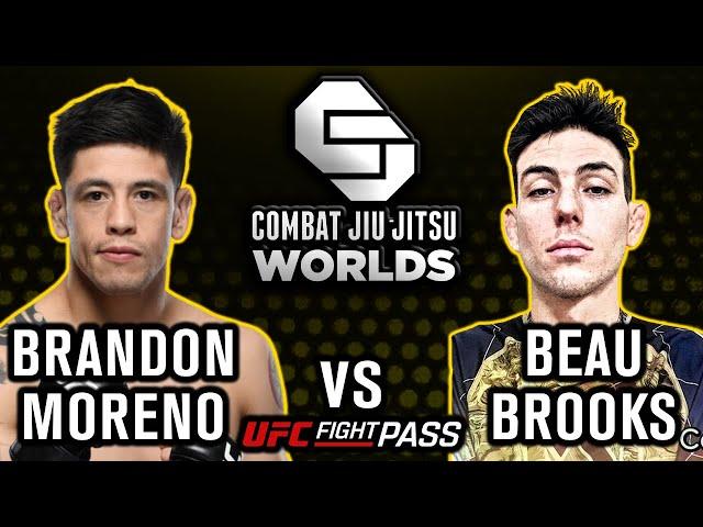 TKO in CJJ! UFC Champion Brandon Moreno vs. Beau Brooks - Combat Jiu-Jitsu Worlds