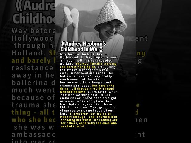 Her Childhood Trauma in WWII Forged Her True Purpose.