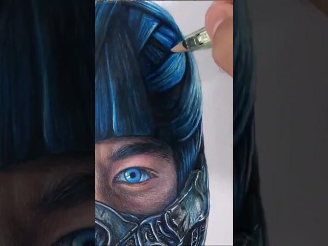 drawing mortal combat time lapse art