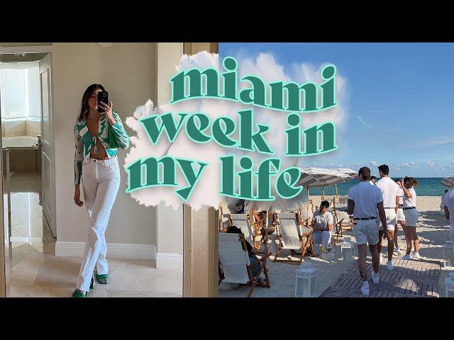 VLOG: what influencer events are REALLY LIKE, Miami Art Basel week, getting honest